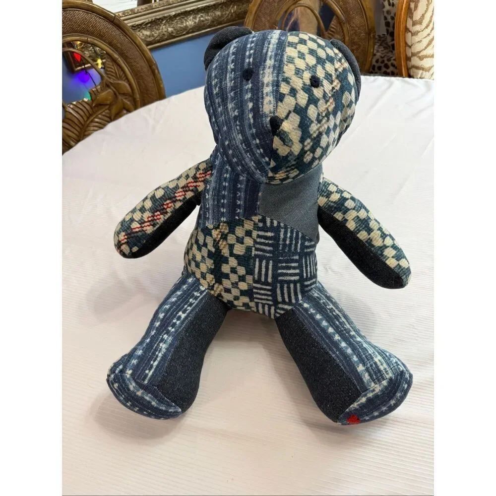 NWT Pottery Barn Nelson Teddy Patchwork New